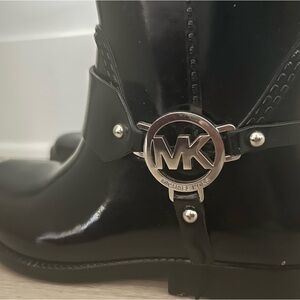 Michael Kors Black Rain Boots